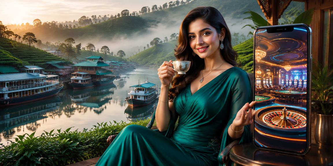 সিলেটের চা বাগানে মোবাইলে ভিআইপি ক্যাসিনো খেলছেন একজন হাই রোলার ব্যবহারকারী